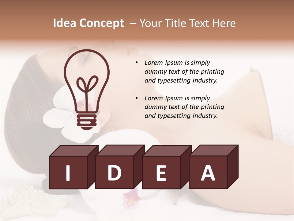 Portrait Skin People PowerPoint Template