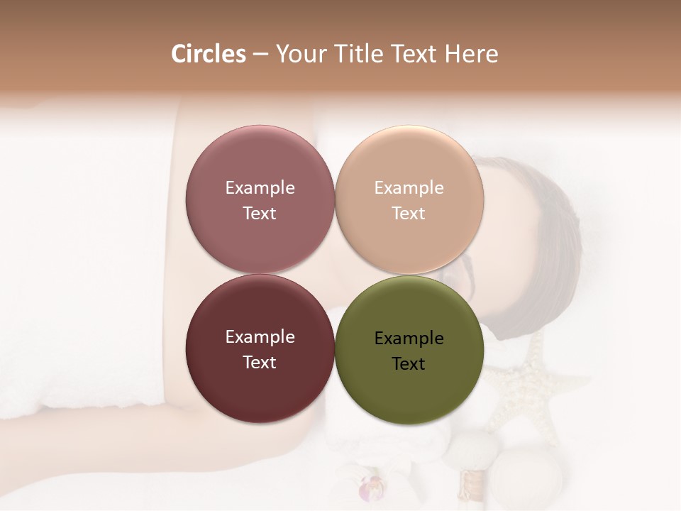 Lying Young People PowerPoint Template