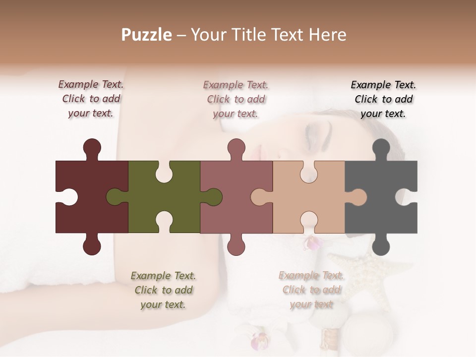 Lying Young People PowerPoint Template