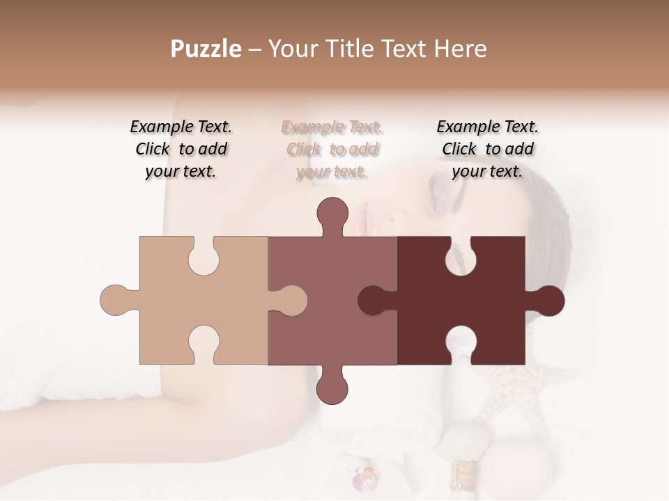 Lying Young People PowerPoint Template