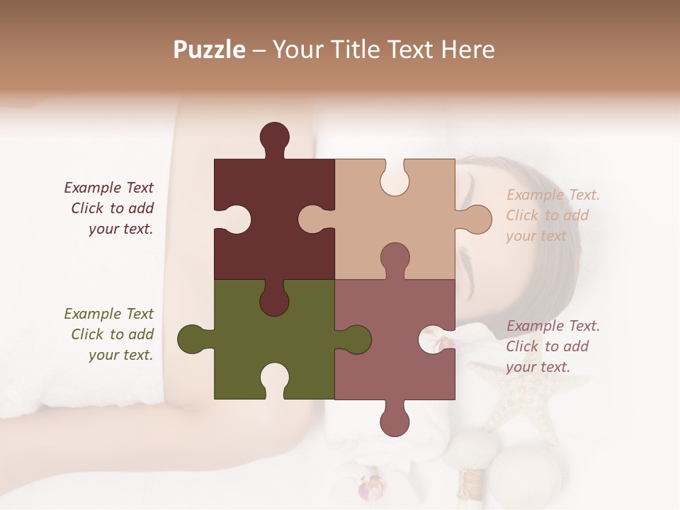 Lying Young People PowerPoint Template