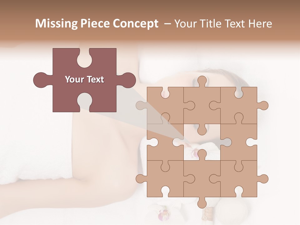 Lying Young People PowerPoint Template