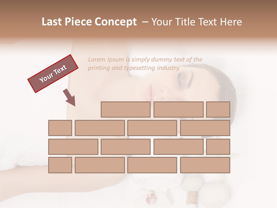 Lying Young People PowerPoint Template