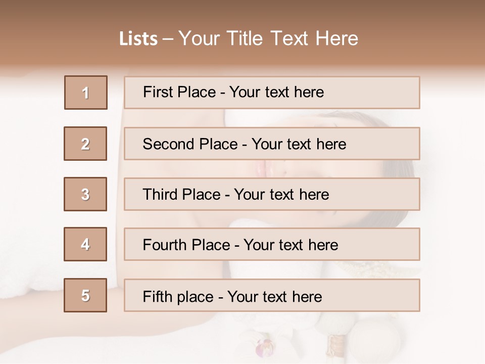 Lying Young People PowerPoint Template