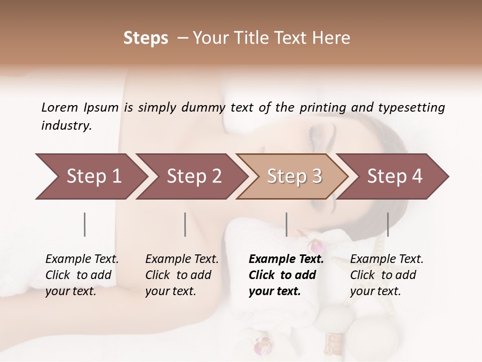 Lying Young People PowerPoint Template