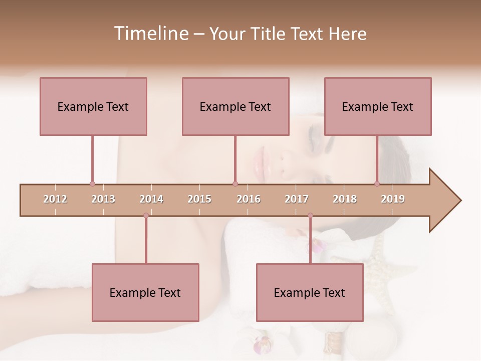 Lying Young People PowerPoint Template