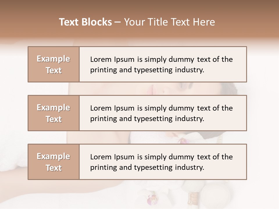 Lying Young People PowerPoint Template