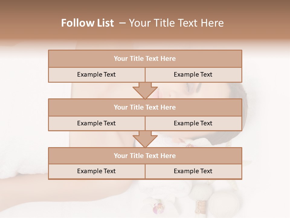 Lying Young People PowerPoint Template