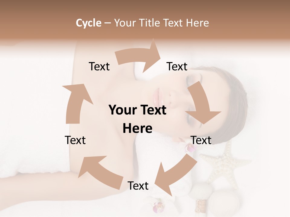 Lying Young People PowerPoint Template