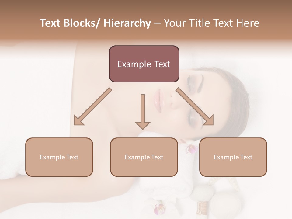 Lying Young People PowerPoint Template