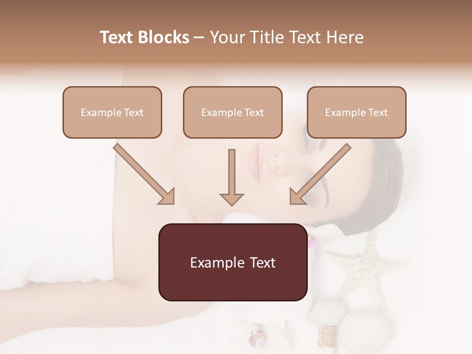 Lying Young People PowerPoint Template