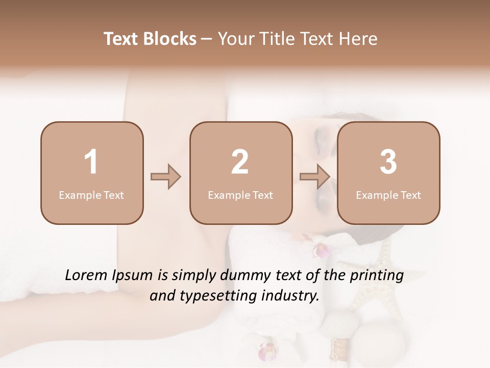 Lying Young People PowerPoint Template