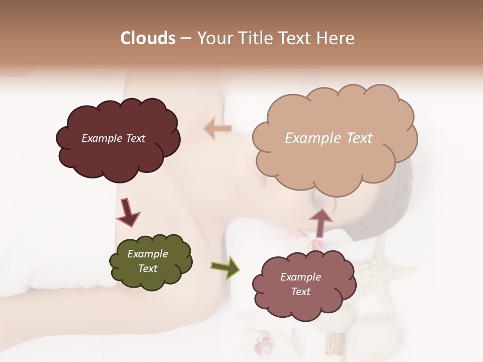 Lying Young People PowerPoint Template