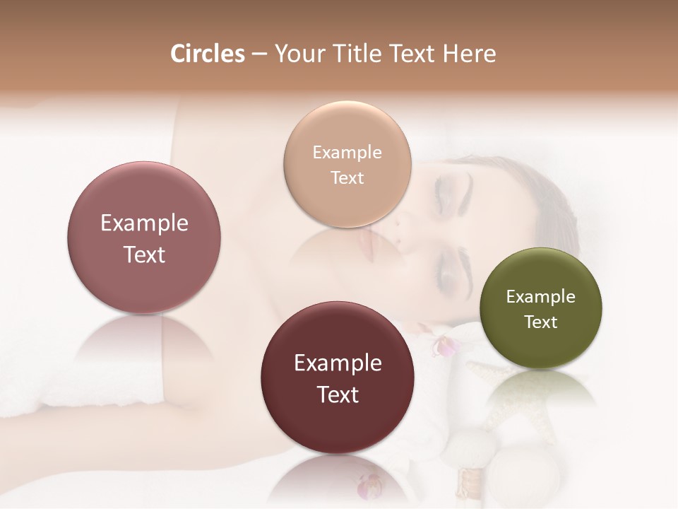 Lying Young People PowerPoint Template