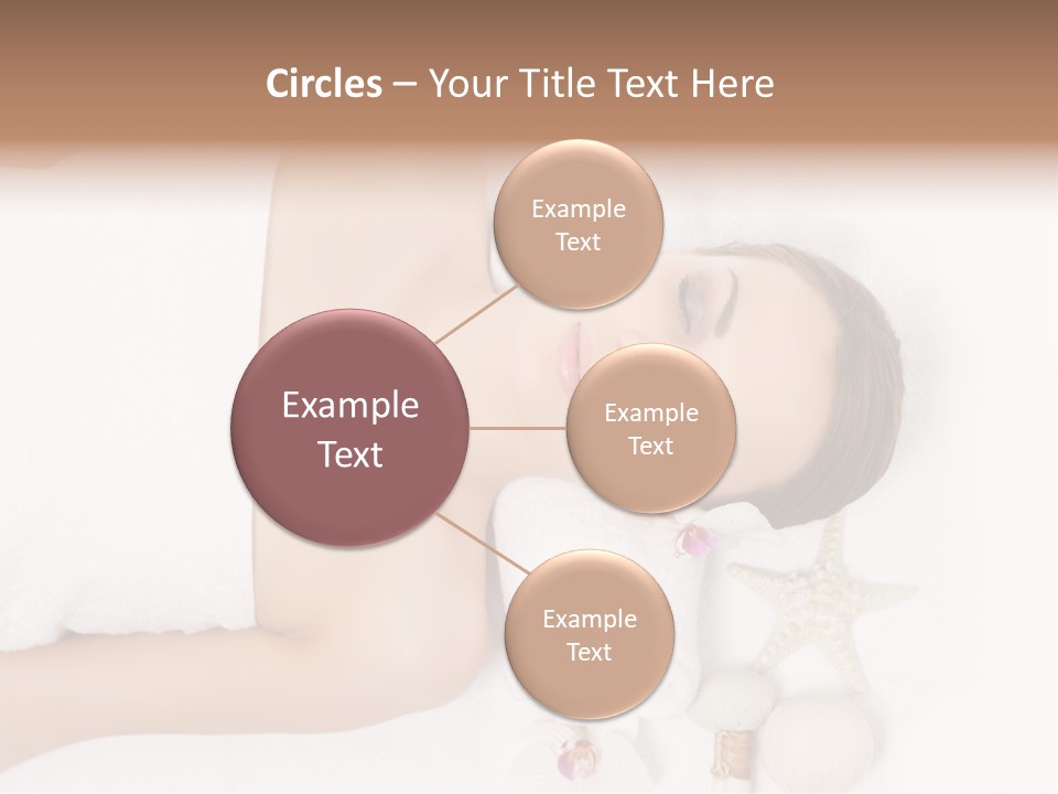 Lying Young People PowerPoint Template