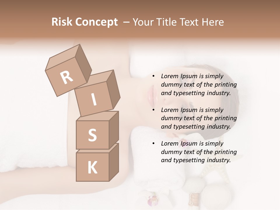 Lying Young People PowerPoint Template