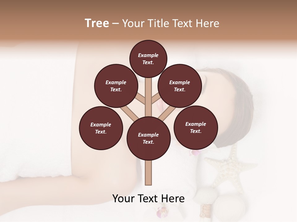 Lying Young People PowerPoint Template