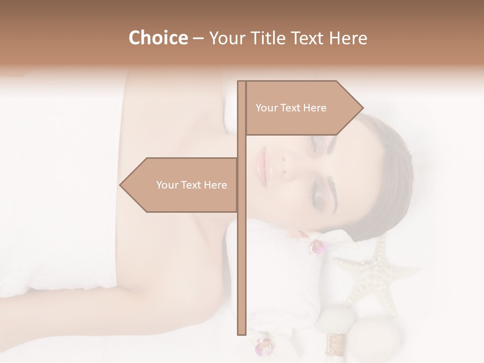 Lying Young People PowerPoint Template