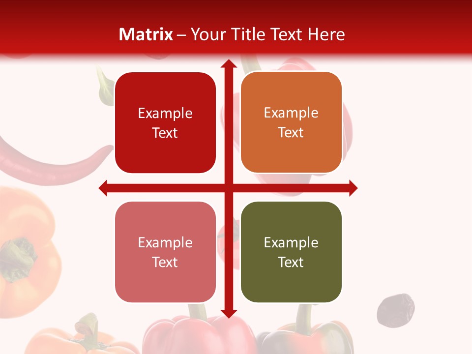 Vertical Isolated White PowerPoint Template