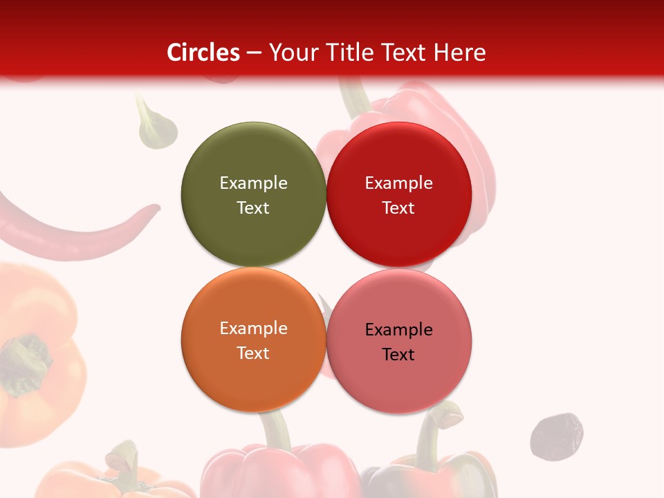 Vertical Isolated White PowerPoint Template