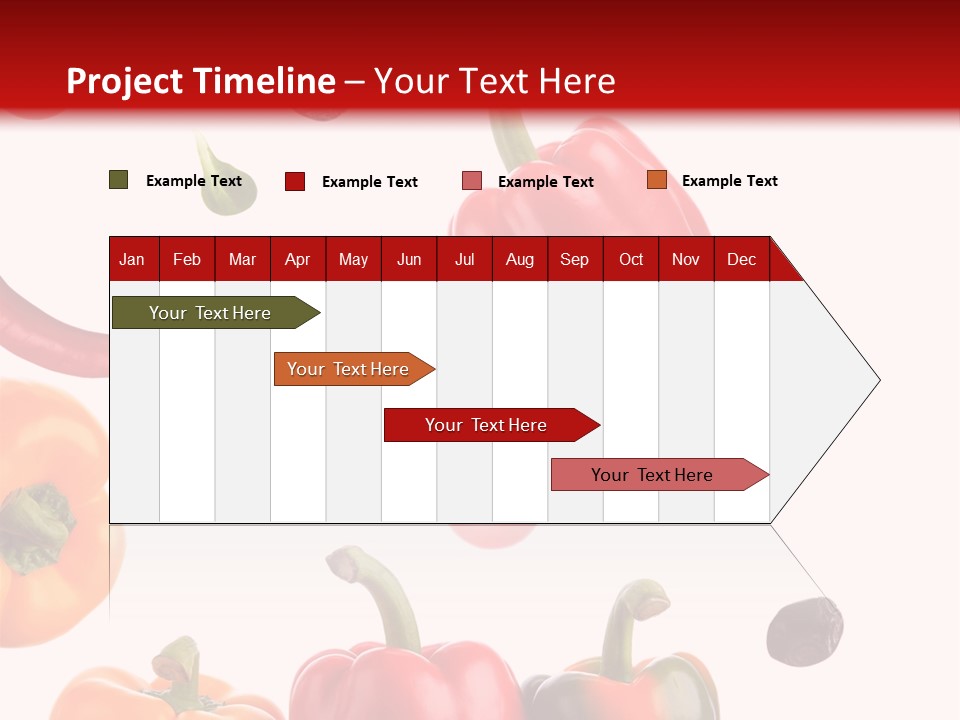 Vertical Isolated White PowerPoint Template