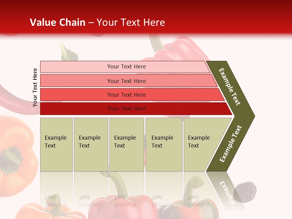 Vertical Isolated White PowerPoint Template