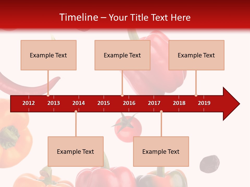 Vertical Isolated White PowerPoint Template
