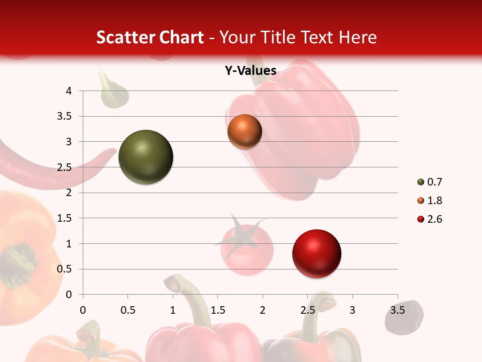 Vertical Isolated White PowerPoint Template