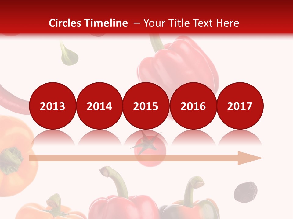 Vertical Isolated White PowerPoint Template