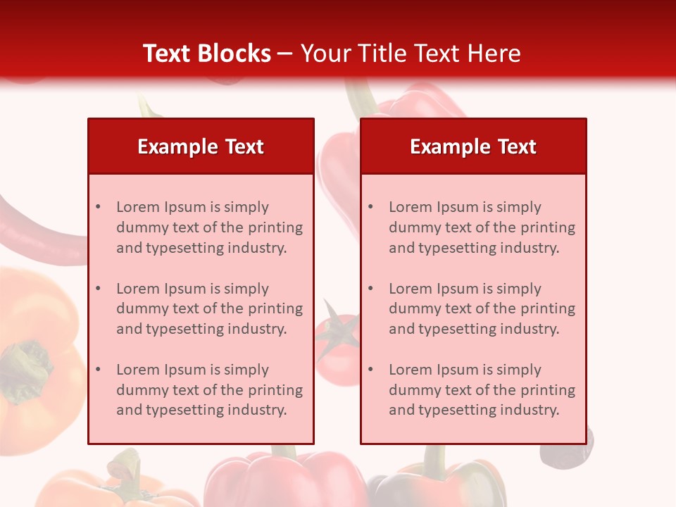 Vertical Isolated White PowerPoint Template