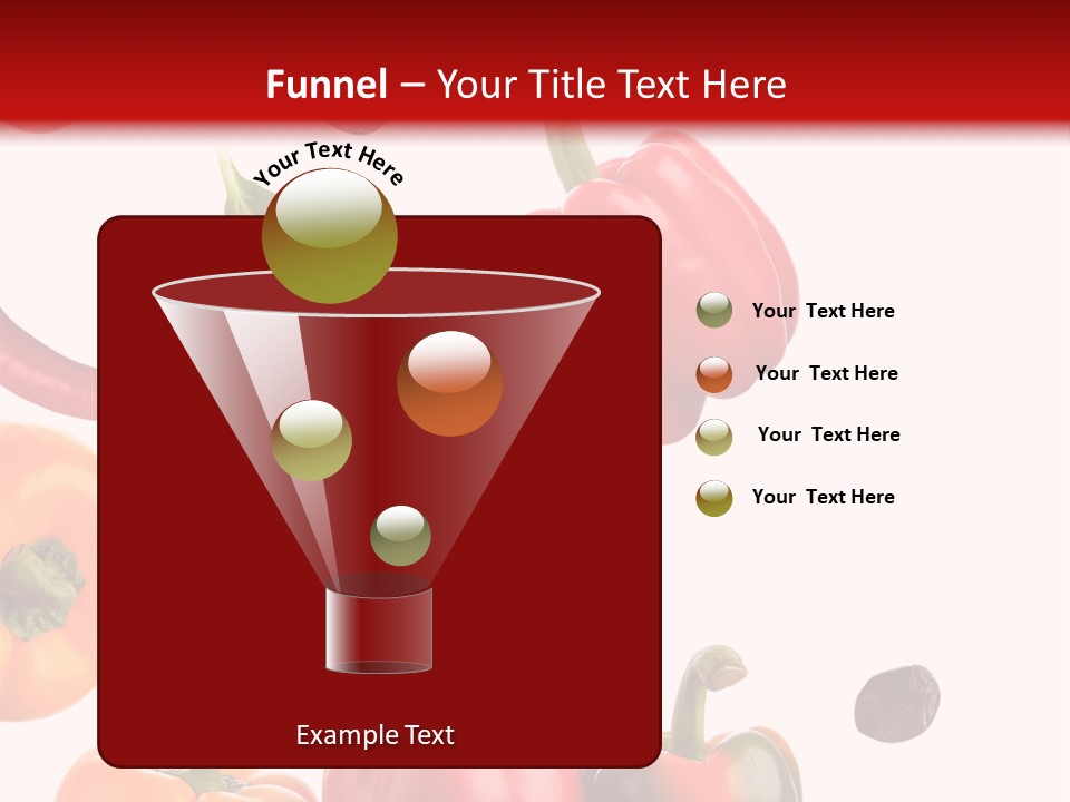 Vertical Isolated White PowerPoint Template