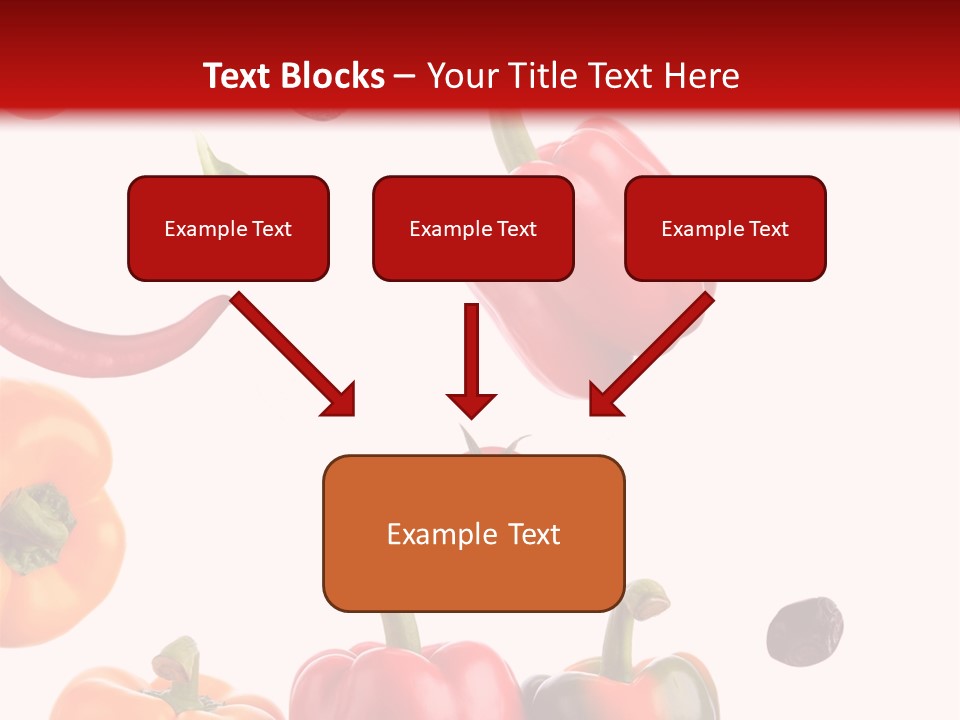 Vertical Isolated White PowerPoint Template