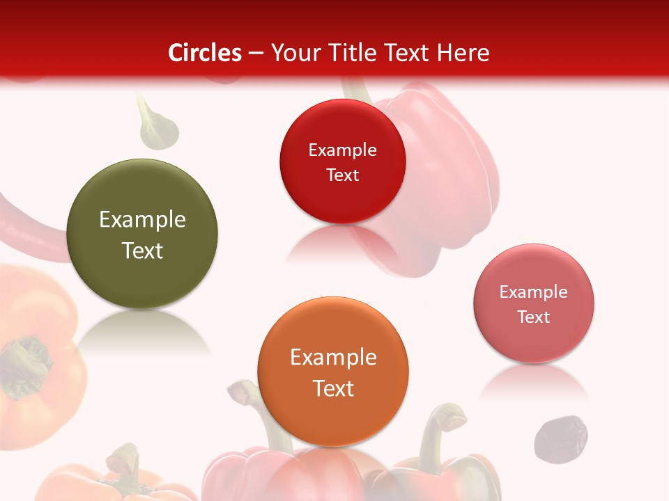 Vertical Isolated White PowerPoint Template