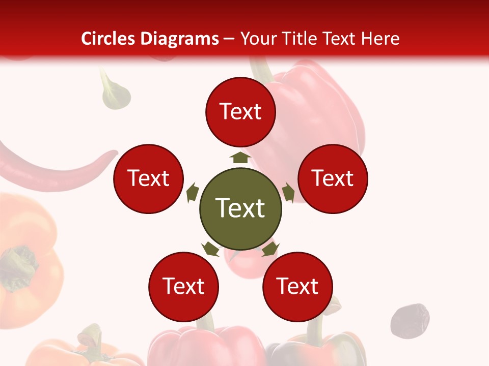 Vertical Isolated White PowerPoint Template