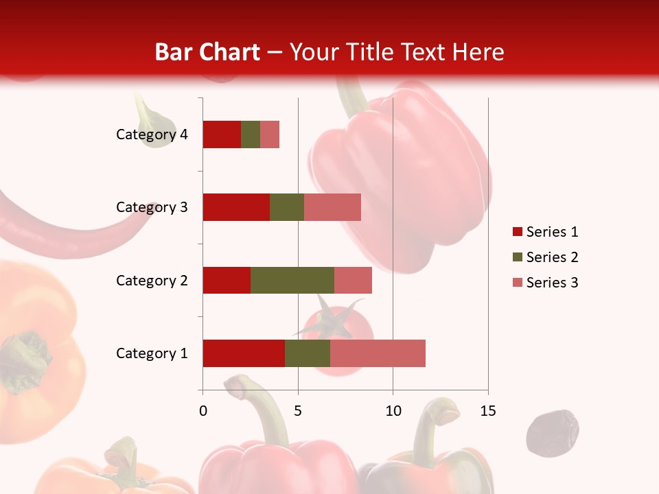Vertical Isolated White PowerPoint Template