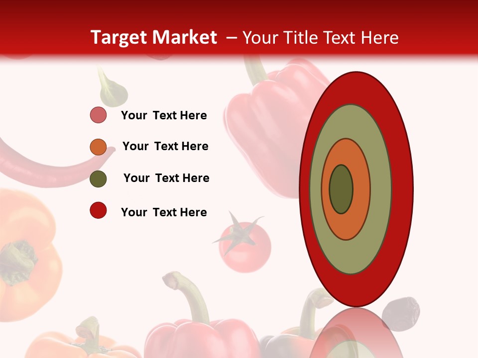 Vertical Isolated White PowerPoint Template