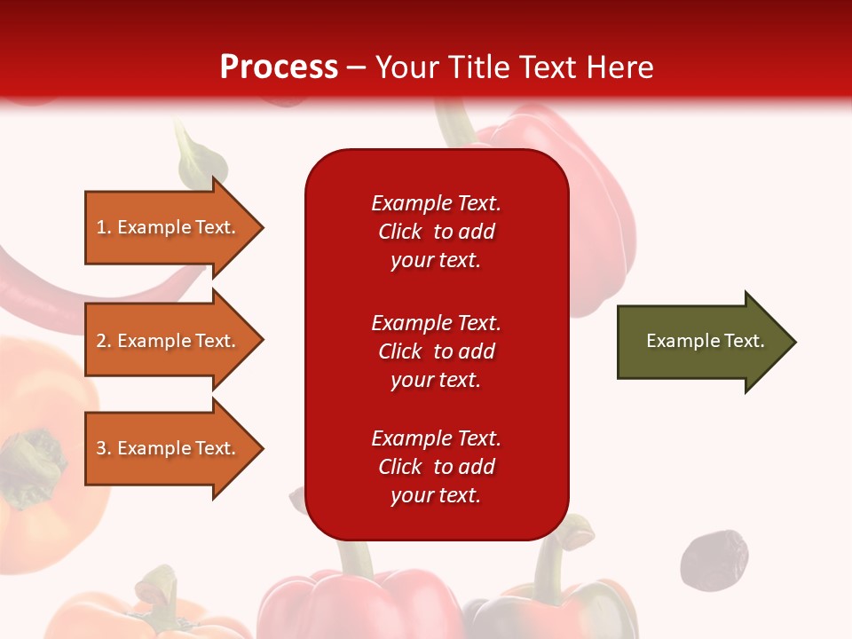 Vertical Isolated White PowerPoint Template
