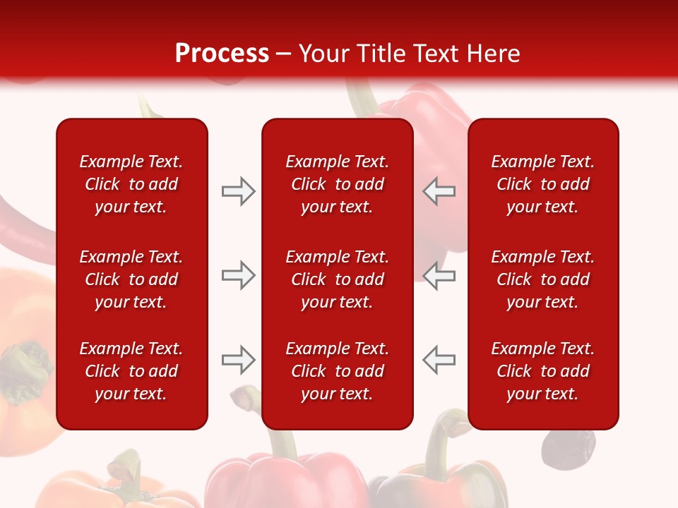 Vertical Isolated White PowerPoint Template