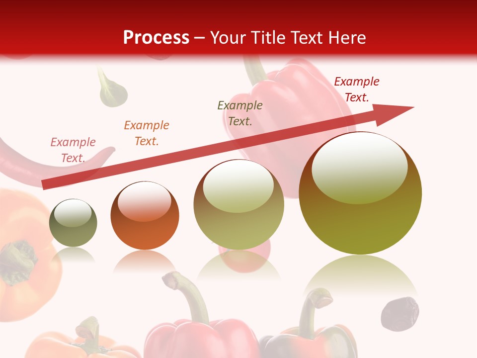 Vertical Isolated White PowerPoint Template