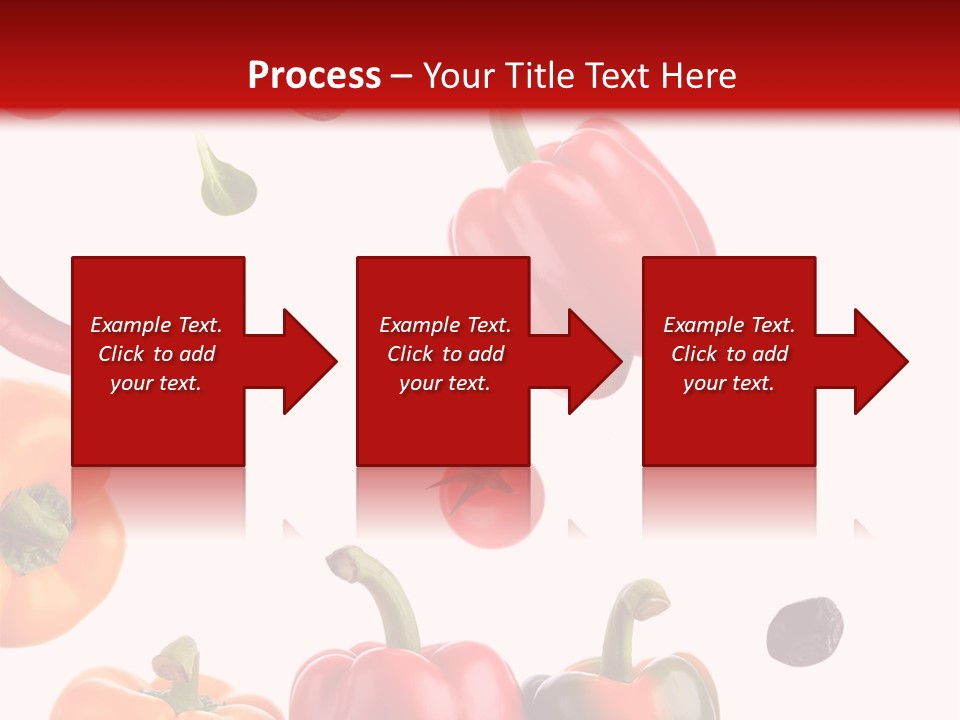 Vertical Isolated White PowerPoint Template