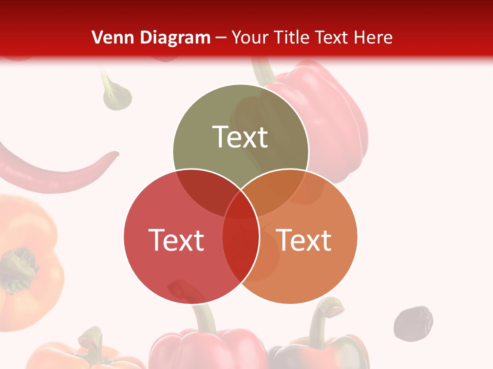 Vertical Isolated White PowerPoint Template