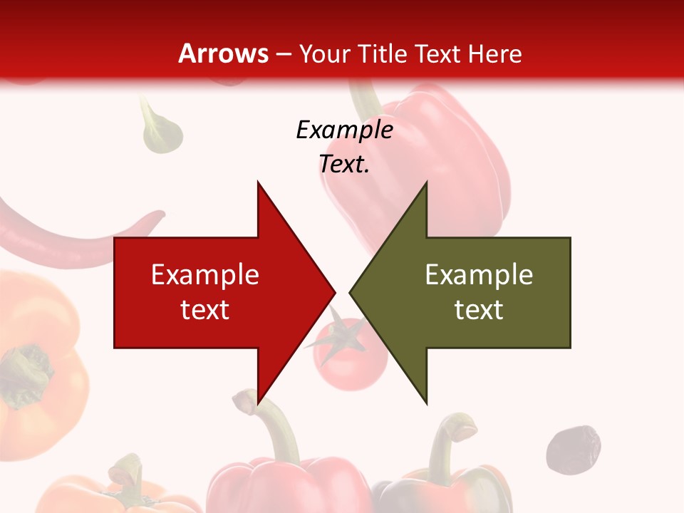 Vertical Isolated White PowerPoint Template