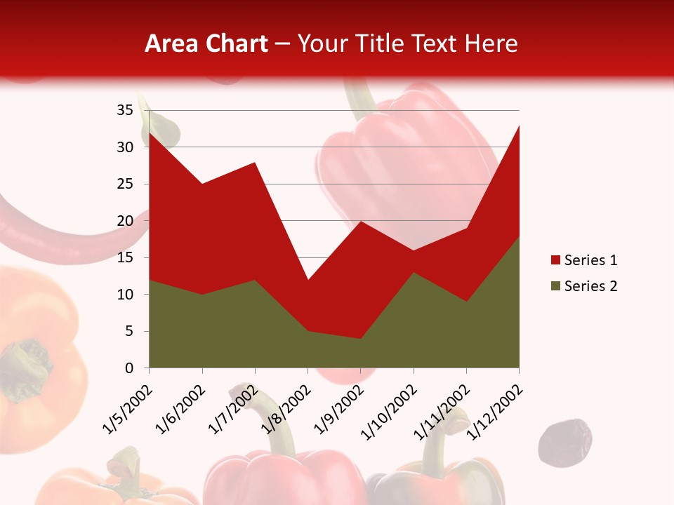 Vertical Isolated White PowerPoint Template