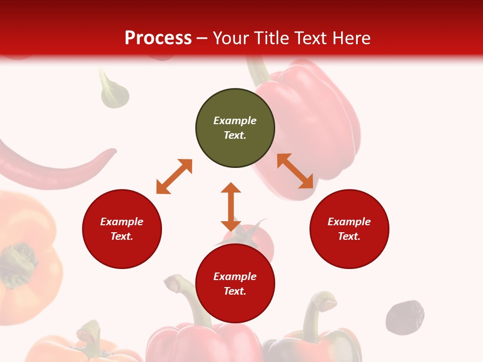 Vertical Isolated White PowerPoint Template