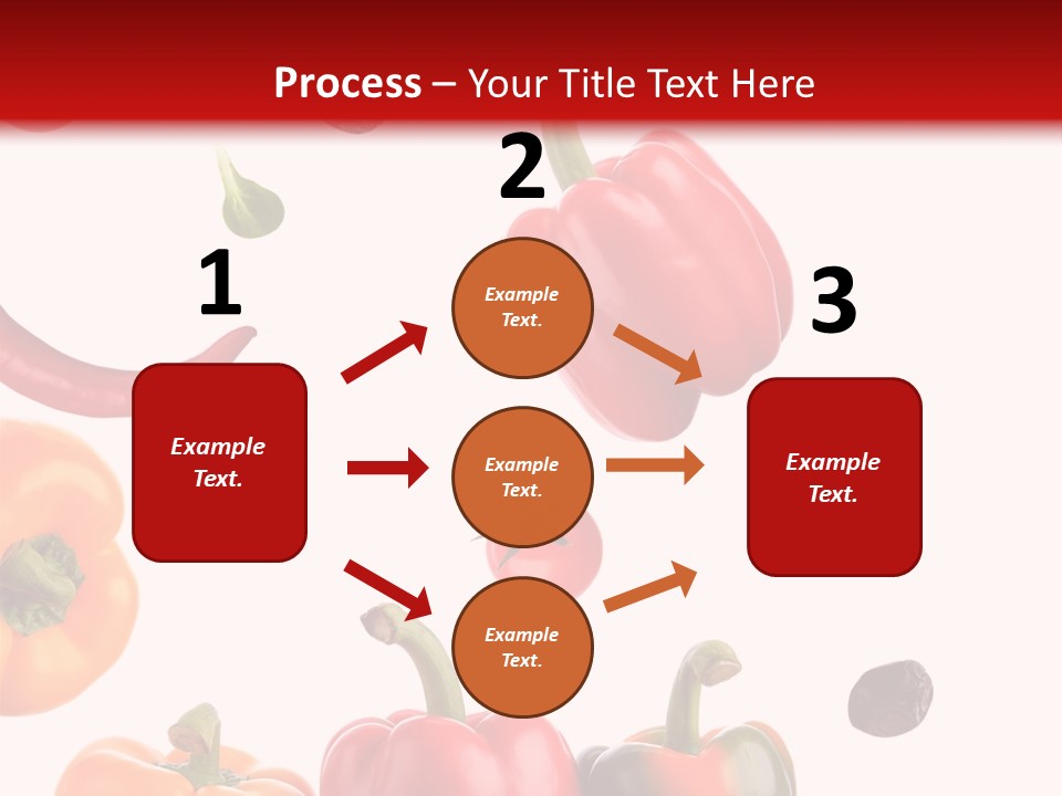 Vertical Isolated White PowerPoint Template