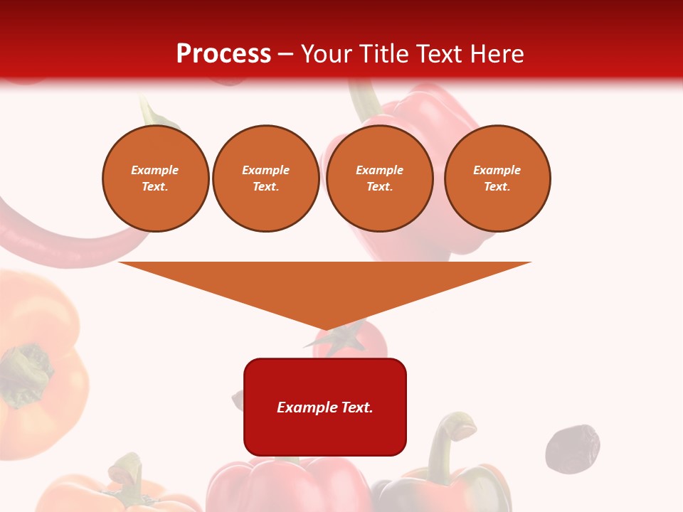 Vertical Isolated White PowerPoint Template