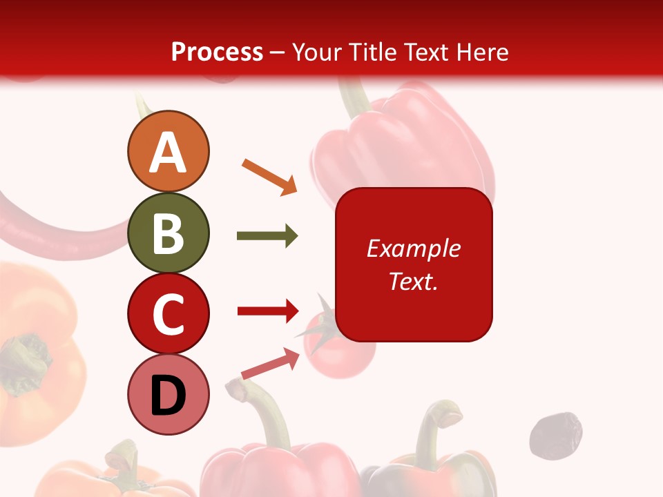 Vertical Isolated White PowerPoint Template