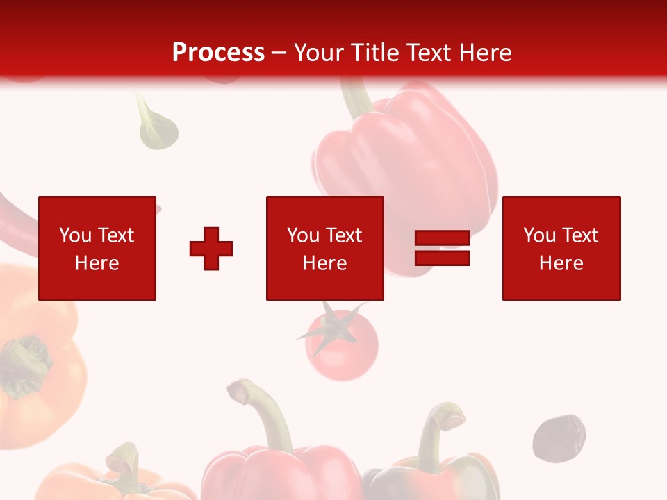 Vertical Isolated White PowerPoint Template
