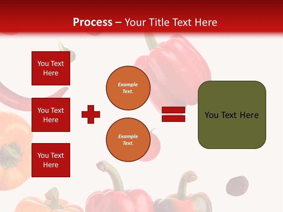 Vertical Isolated White PowerPoint Template