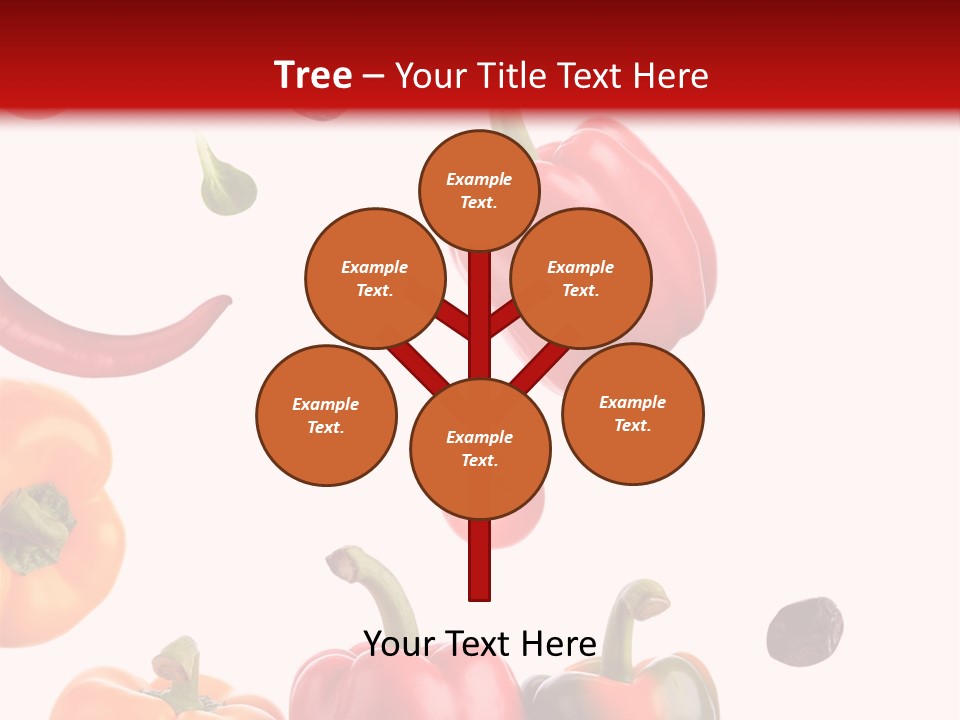 Vertical Isolated White PowerPoint Template